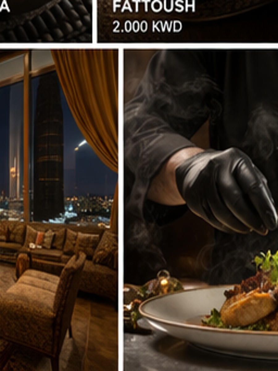 Restaurant mood lighting