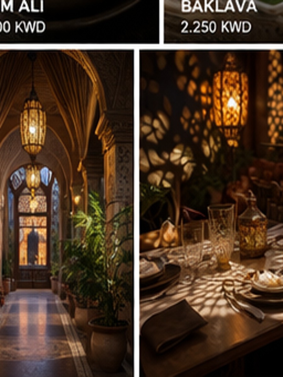 Luxury Arabic interior view